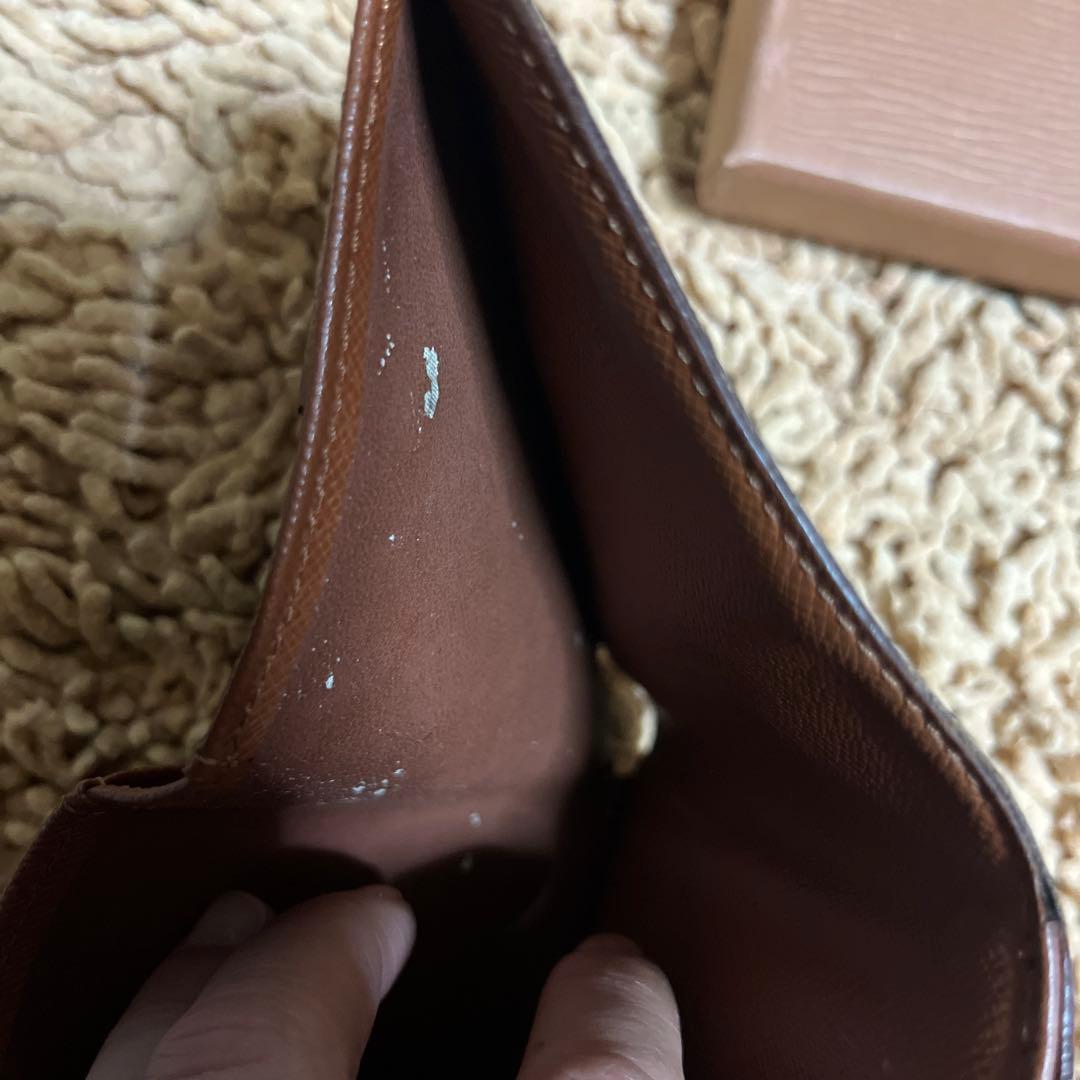 ルイ・ヴィトン　モノグラム　ポルトモネ・ビエ・カルトクレディ　Wホック　三つ折り