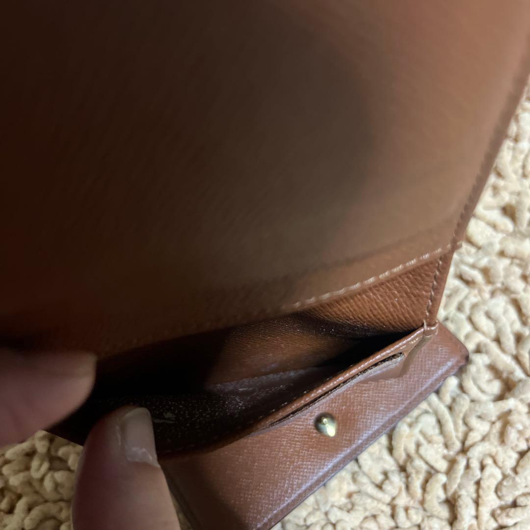 ルイ・ヴィトン　モノグラム　ポルトモネ・ビエ・カルトクレディ　Wホック　三つ折り