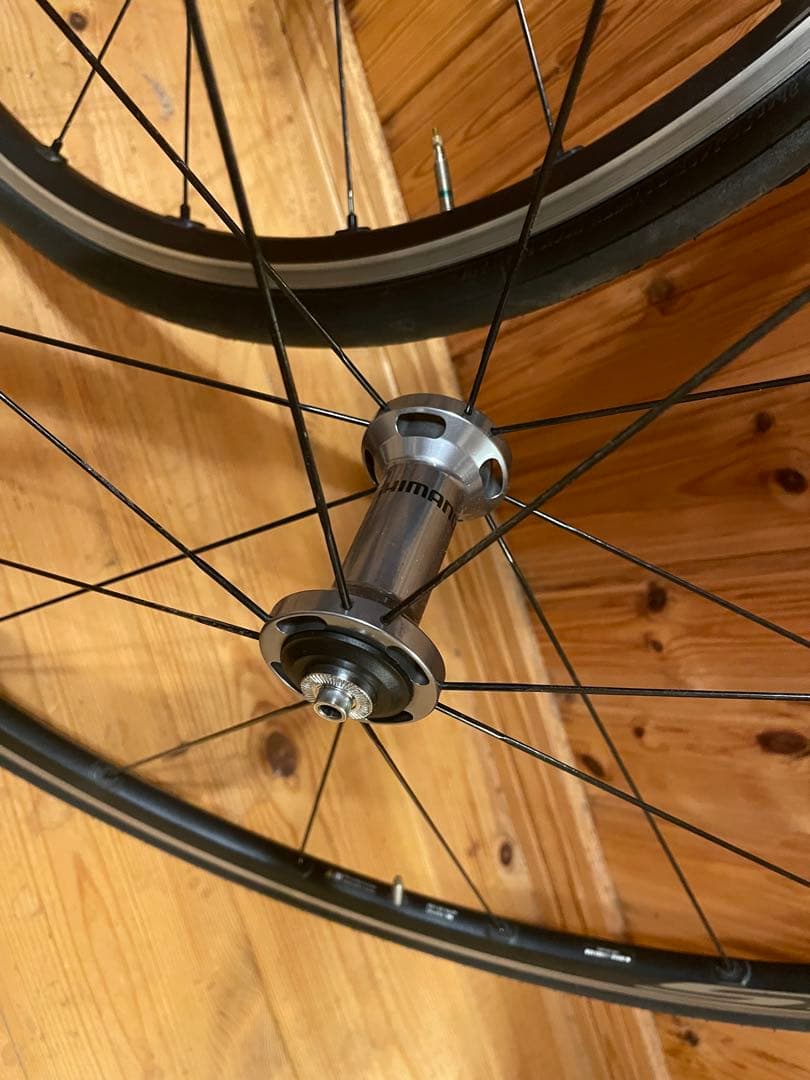 シマノWH-RS500 クリンチャーリムブレーキ用ホイールと新品タイヤセット