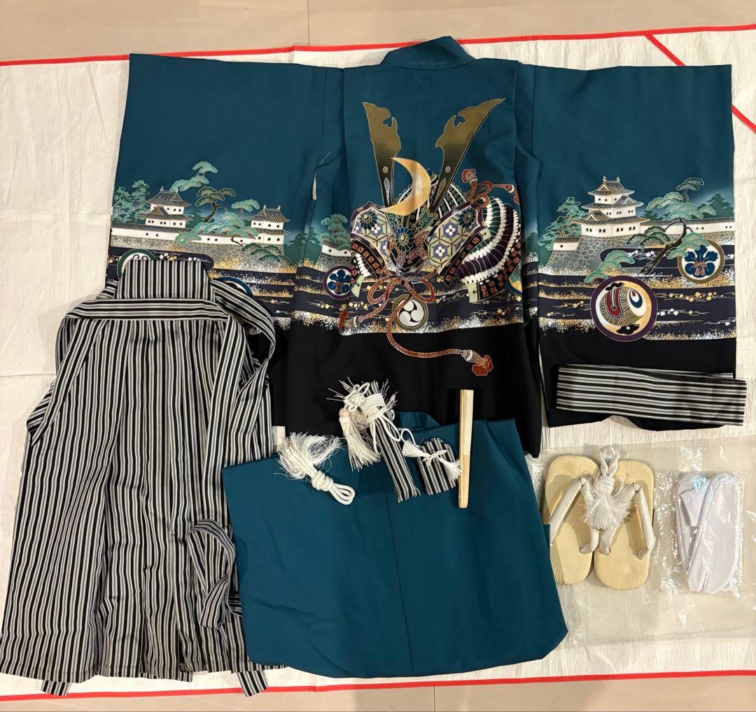 七五三　5歳　男の子　日本製　フルセット