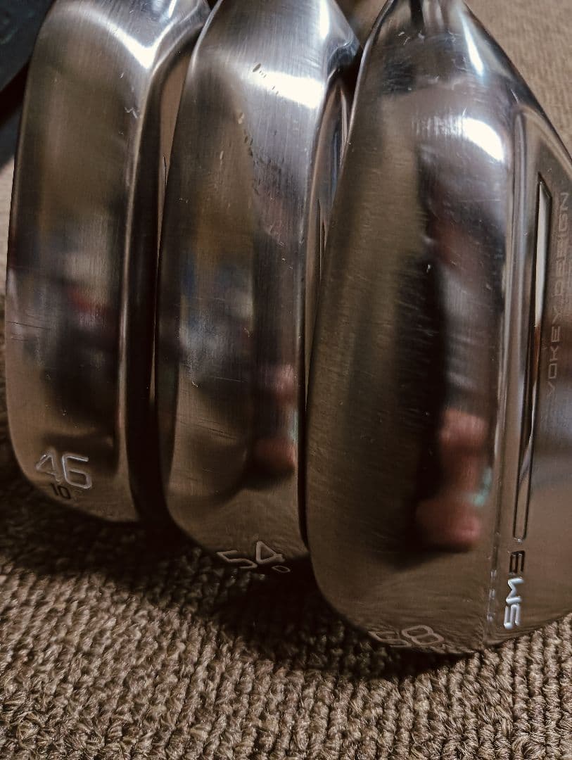 じんいちろう希少ブラッシュドスチールVokey Design SM9