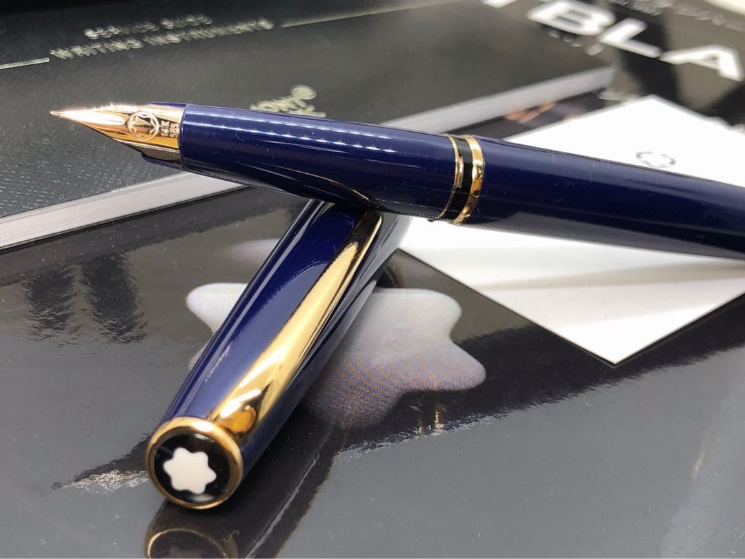 ★美品！稀少軸色ダーク・パープル・カラーのジェネレーションGP金装飾★モンブラン