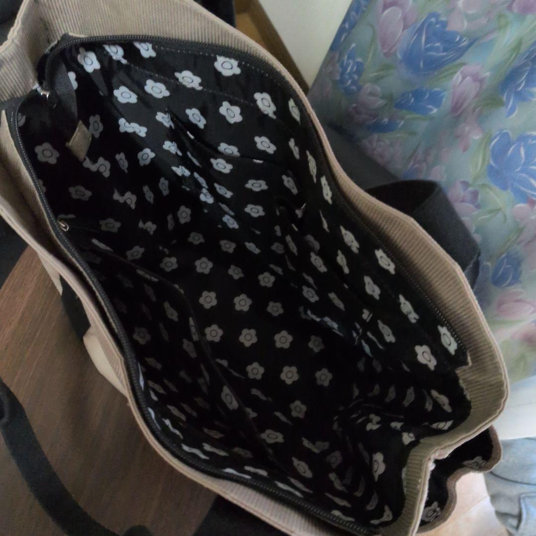 MARY QUANT 　トートバッグ ベージュ