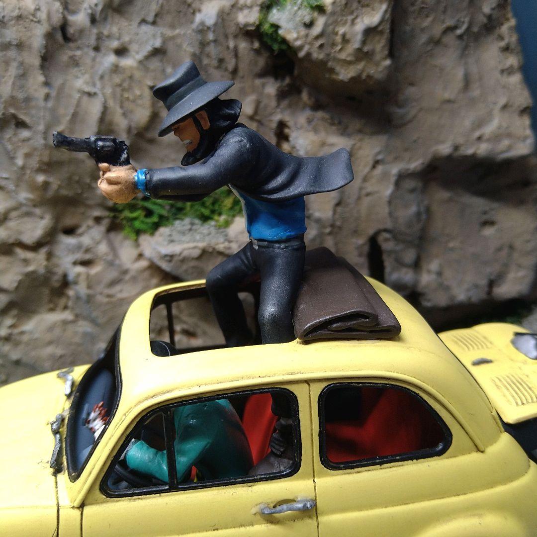 ルパン三世 カリオストロの城 追跡 プラモデル塗装済完成品
