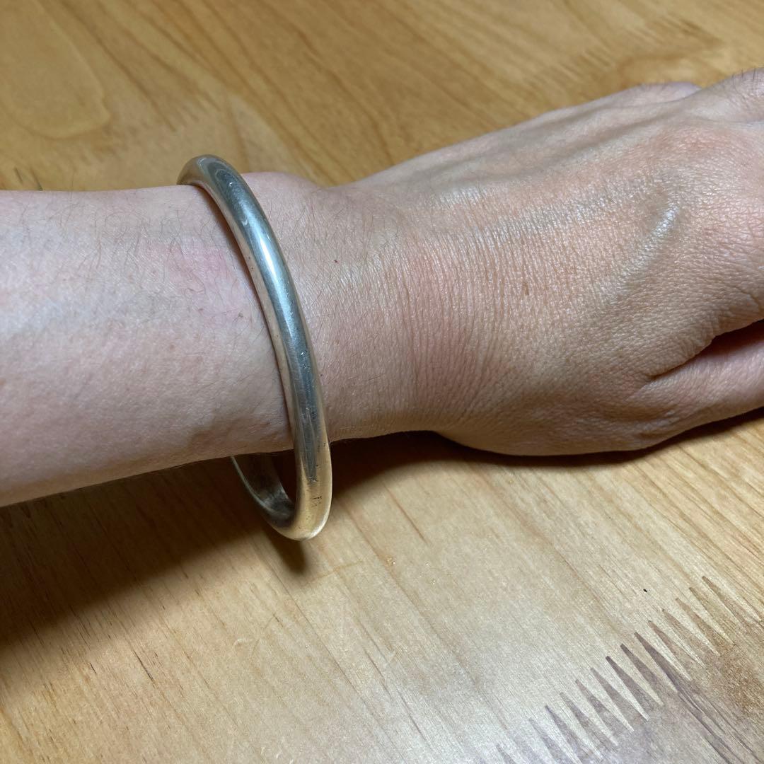 シルバー 925 オープンバングル インディアンジュエリー ヴィンテージ