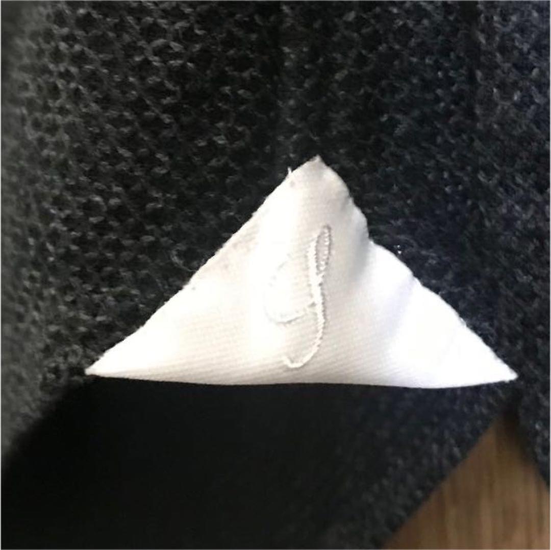 giannetto ジャンネット イタリア製シャツホリゾンタルカラー黒　試着のみ