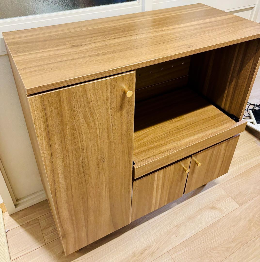 リビンズ キッチンカウンター リュカ【Lucas】前付きレンジ台【YJ】