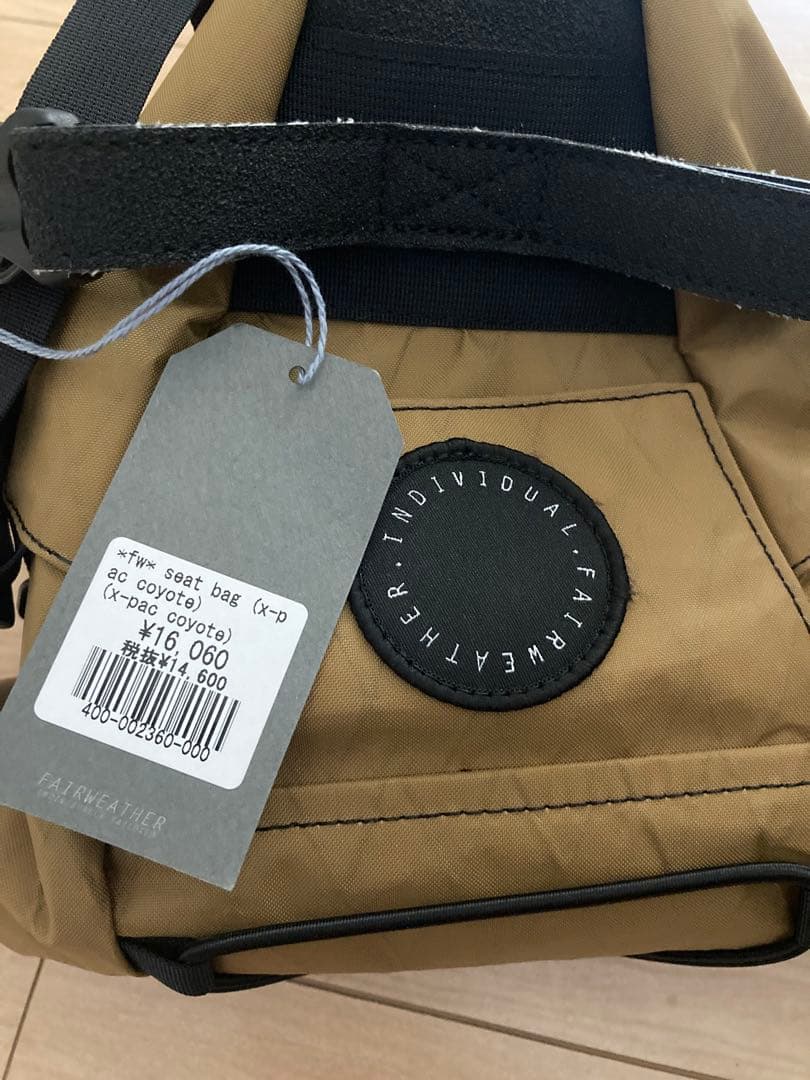 アクセサリー FAIRWEATHER seat bag (x-pac coyote)
