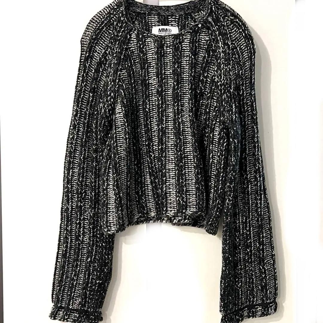 美品 MM6 メゾンマルジェラ　ローゲージニット サイズS