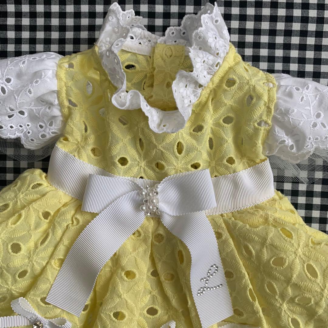 リュクスバーディ　新品　リラワンピー　S イエロー