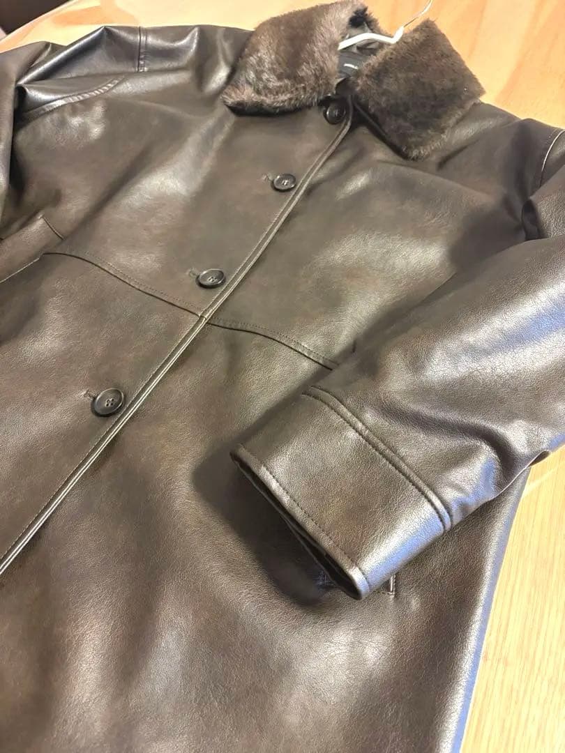 最終値下げJOURNALSTANDERD ウォッシャブルフェイクレザージャケット