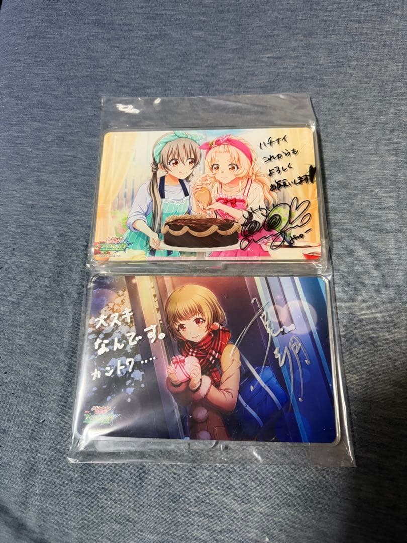 八月のシンデレラナイン　ビジュアルアクリルボード　サイン入りアクスタ　セット