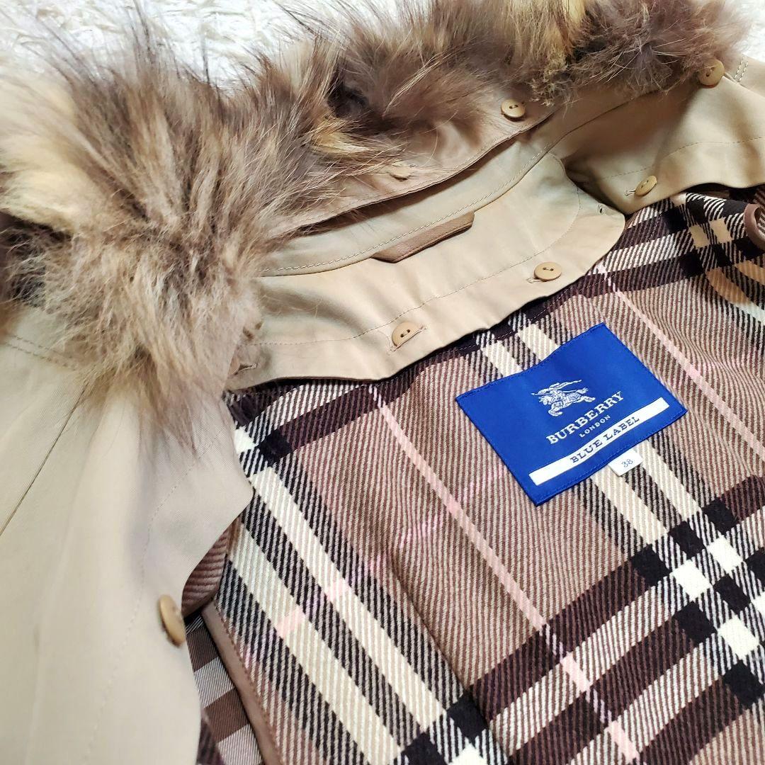 美品 バーバリーロンドン トレンチコート プリーツ ライナー付　ノバチェック