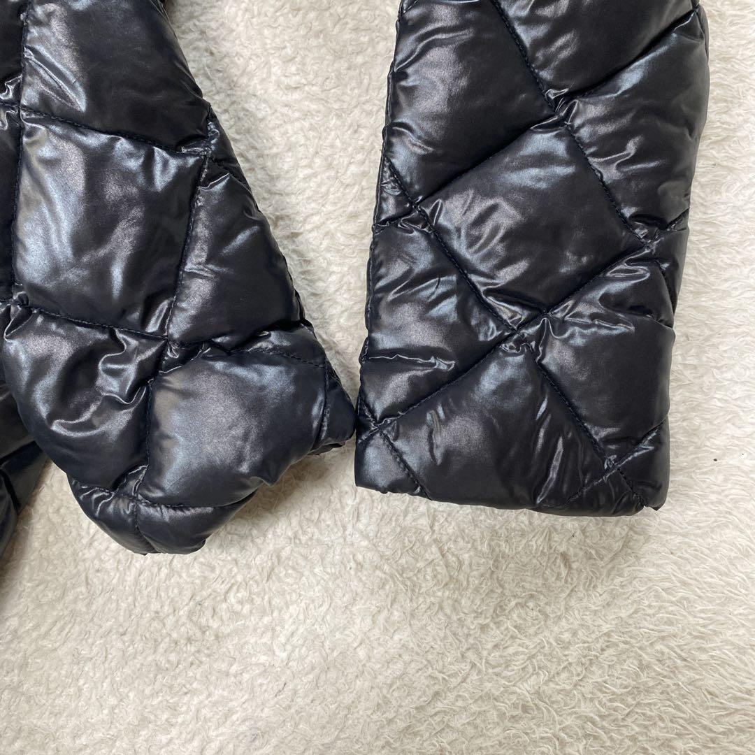 【美品】タトラス PIANETA ダウンコート ダイヤキルト ブラック　02