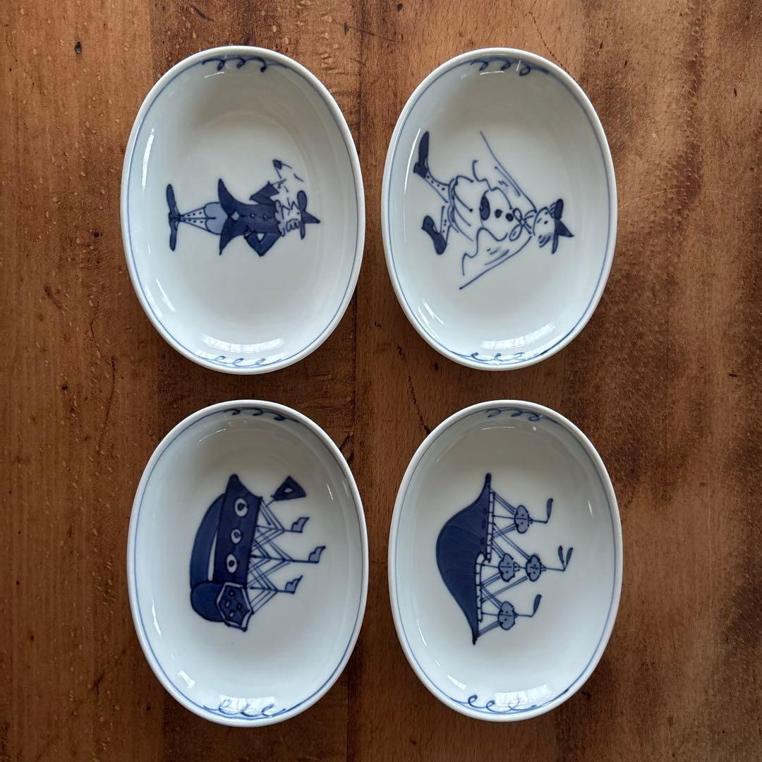 有田焼　青花　しん窯　小皿　中皿　湯呑み　コーヒーカップ　ワイングラス他まとめて