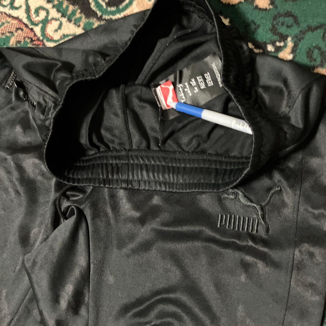 PUMA VANQUISH ジャージ　L セットアップ　カモ柄　ブラック