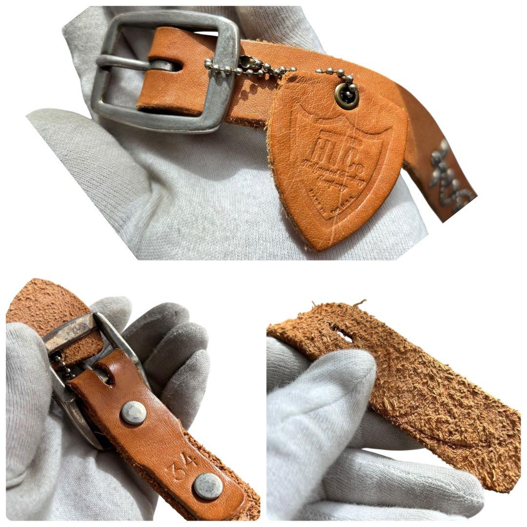 あ*様 【USA製】HTC ナローベルト 34 フラワースタッズ エイチティーシ