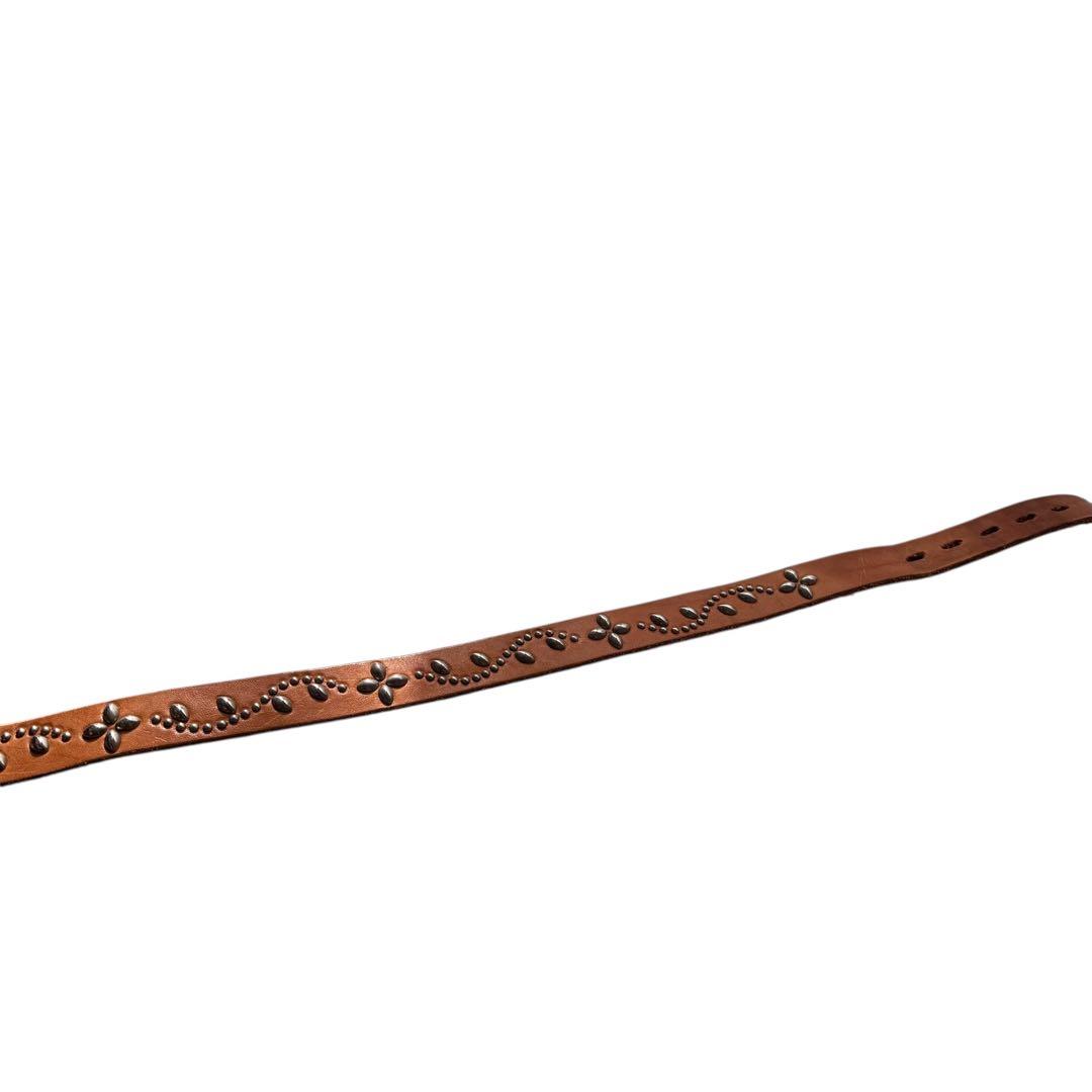 あ*様 【USA製】HTC ナローベルト 34 フラワースタッズ エイチティーシ