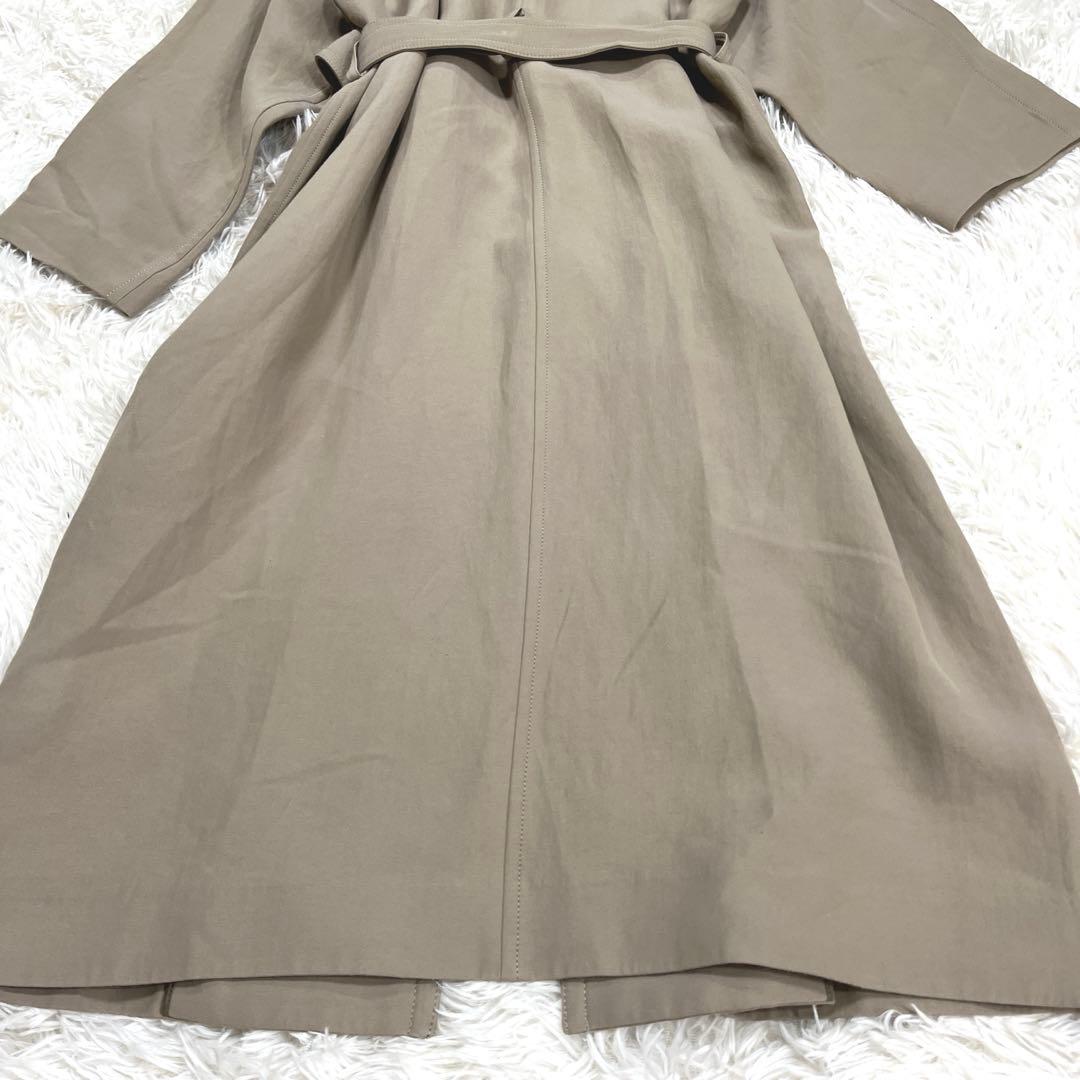 IENA イエナ アセテートコットン トレンチコート 36 S ベージュ 春 秋