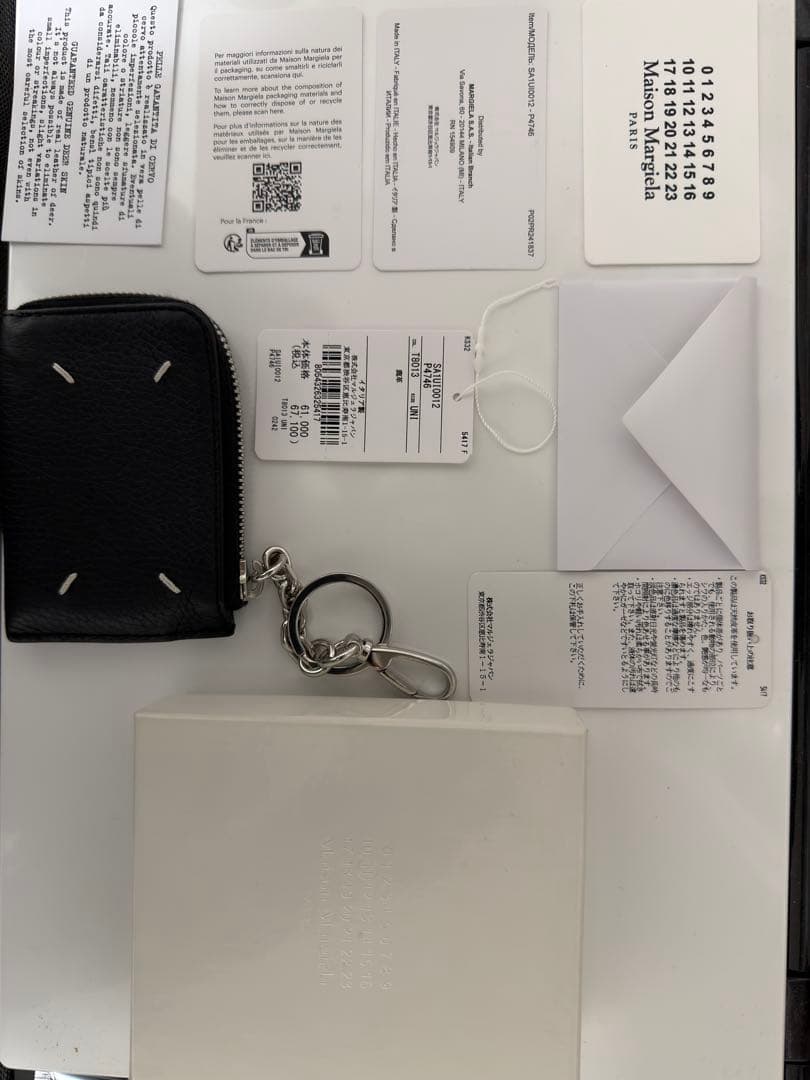 メゾンマルジェラ 財布　キーリング　ケース