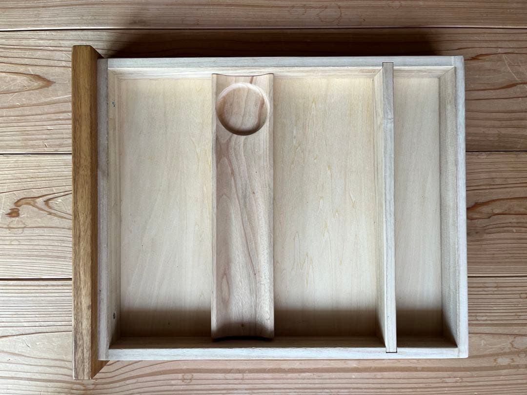 に*ろ様 楠 天然無垢 デスク 学習机 橋詰家具製 ラスク 110cm 最後の一