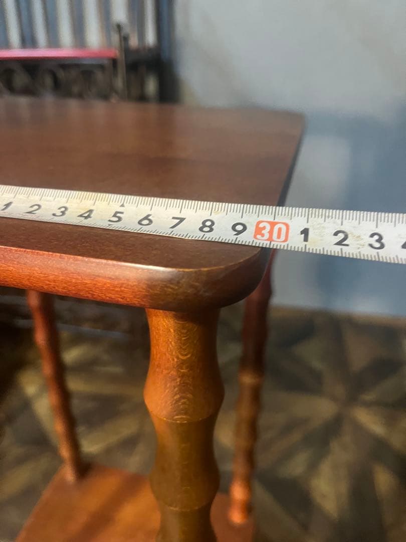 木製 棚 インテリア 電話台 昭和レトロ 当時物