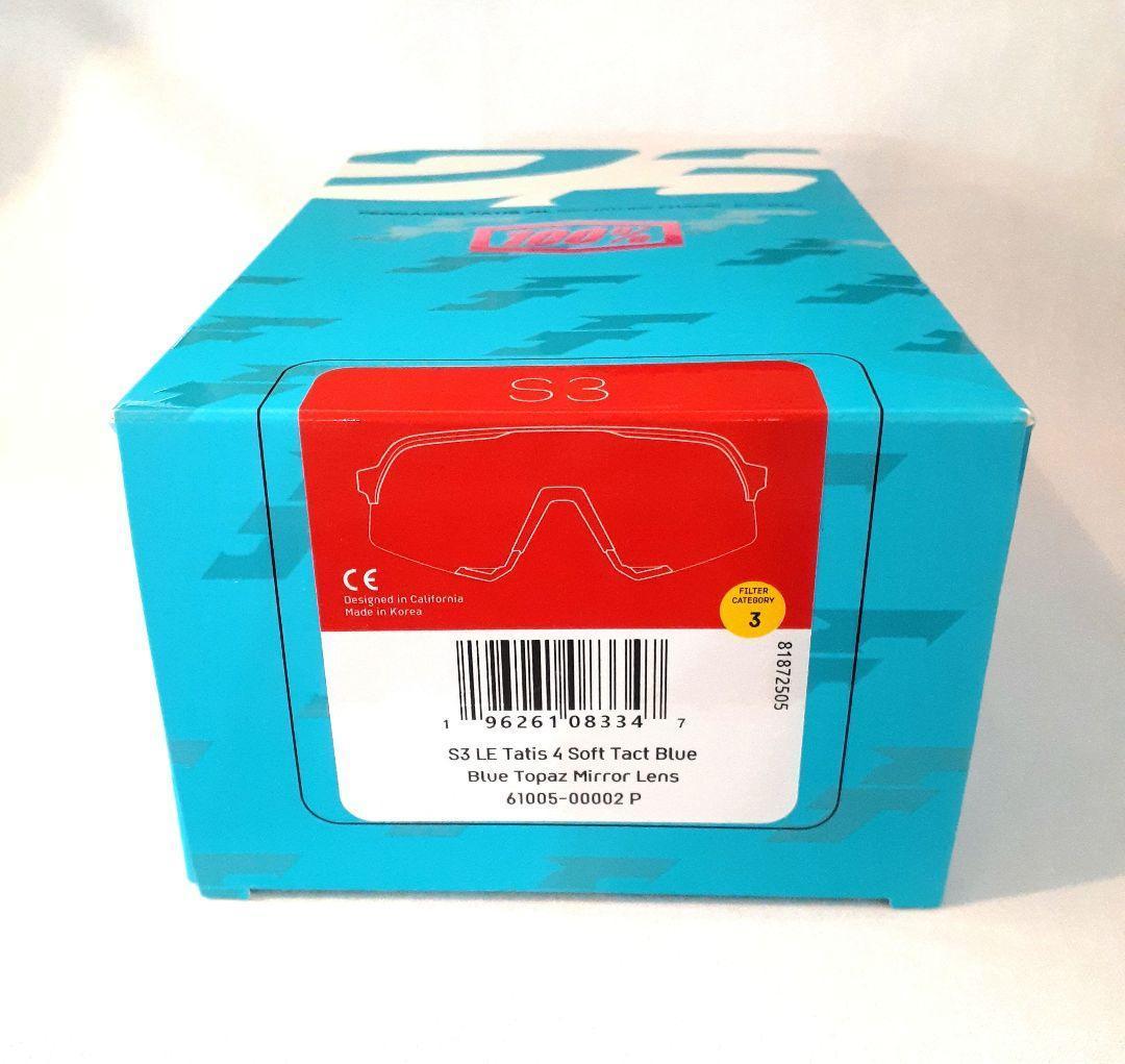 り 100% S3 タティス 2025 ワンハンドレッド サングラス