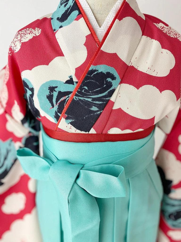 7歳 女の子 着物 七五三 袴 7-074