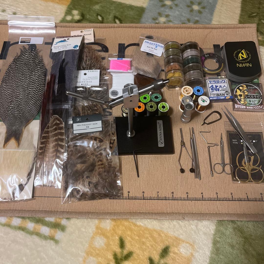 DYNA-KING フライタイイングスタンド セット