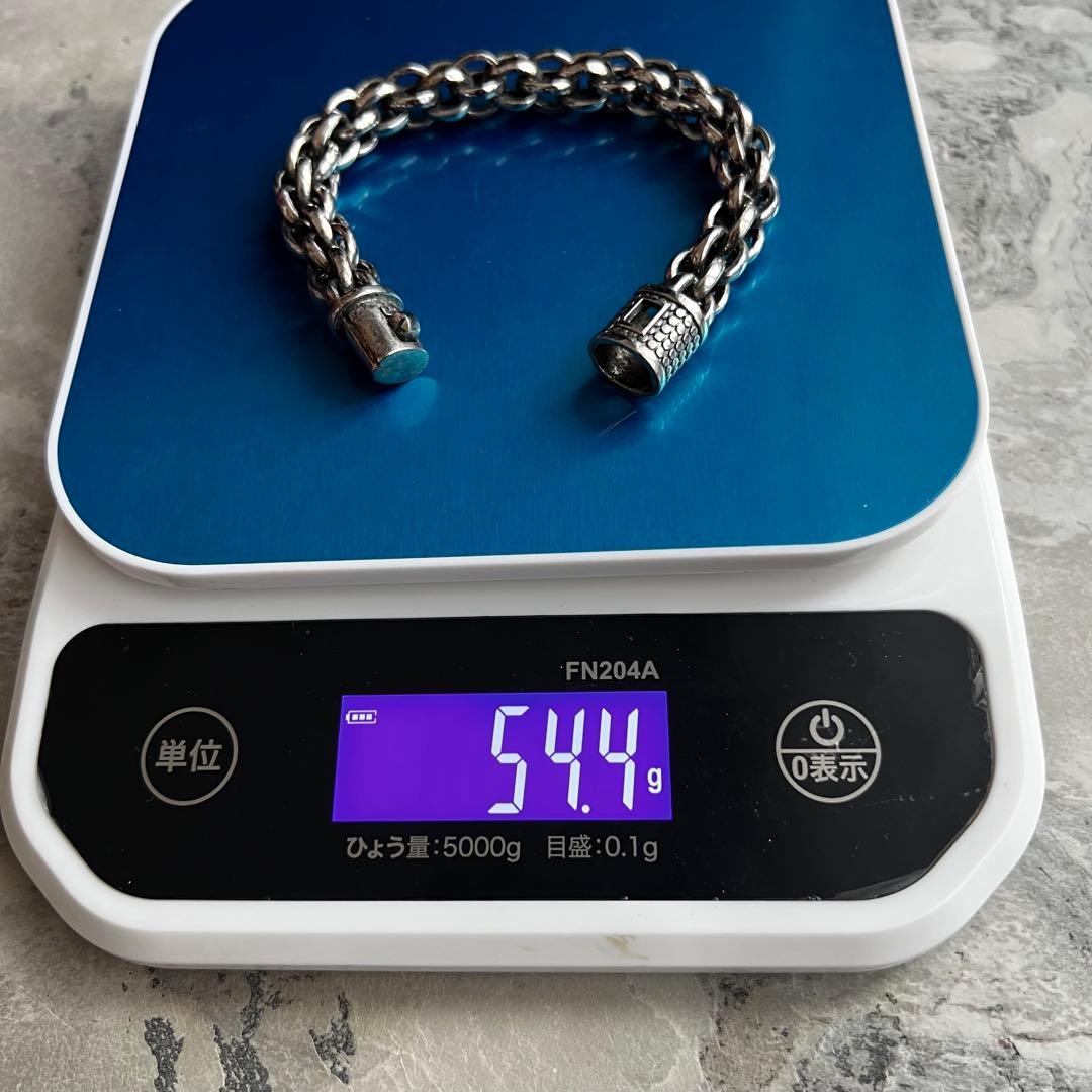 ヴィンテージ VINTAGE フォージ チェーン バックル ブレスレット