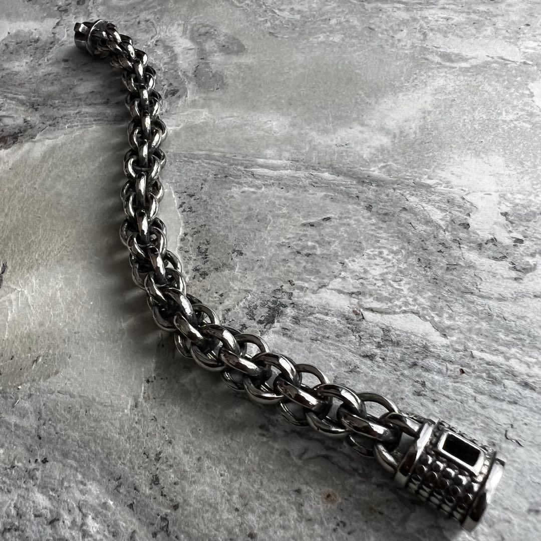 ヴィンテージ VINTAGE フォージ チェーン バックル ブレスレット