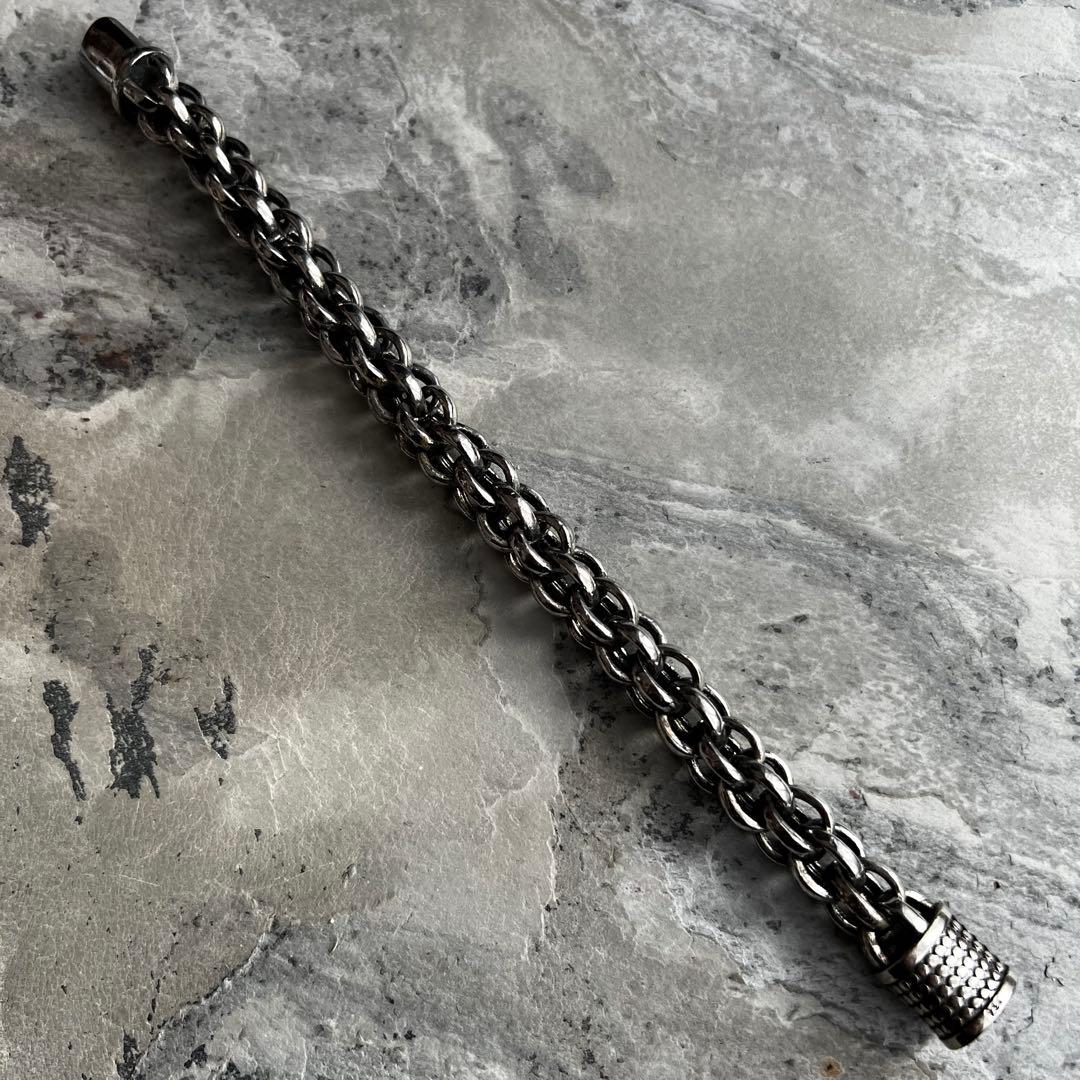 ヴィンテージ VINTAGE フォージ チェーン バックル ブレスレット