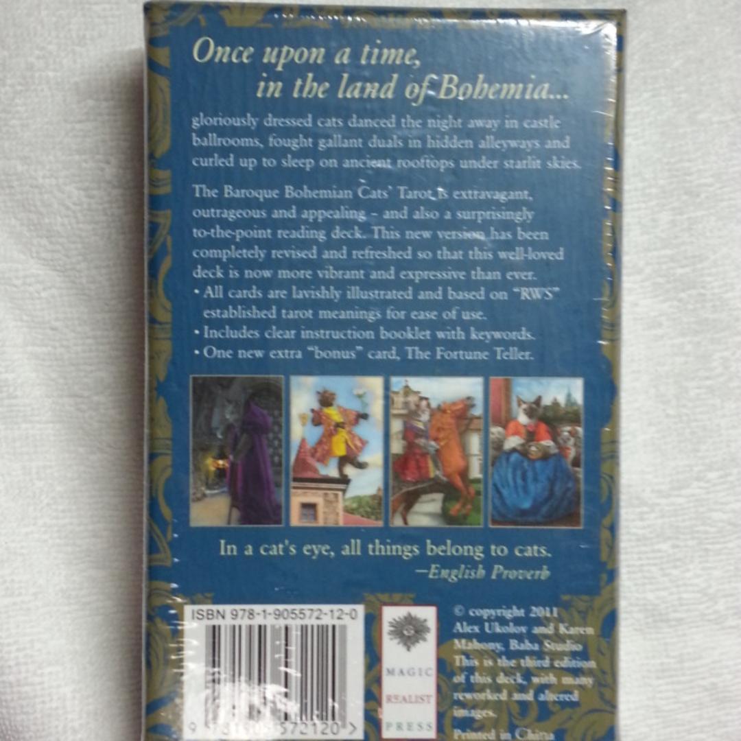 【空ちゃんママ】【タロット】BOHEMIAN CATS TAROT
