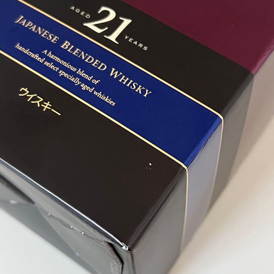 サントリーウイスキー 響 21年 空箱 空瓶