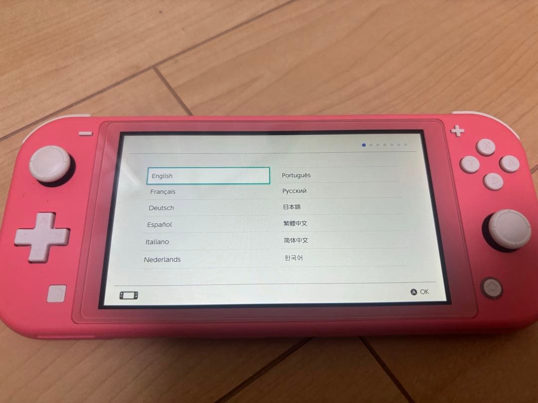 Nintendo Switch Lite ピンク 外箱なし