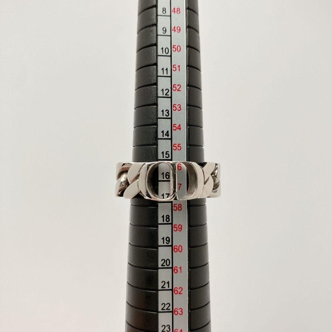 ディオール dior 925 CD ロゴ リング 指輪 シルバー D24