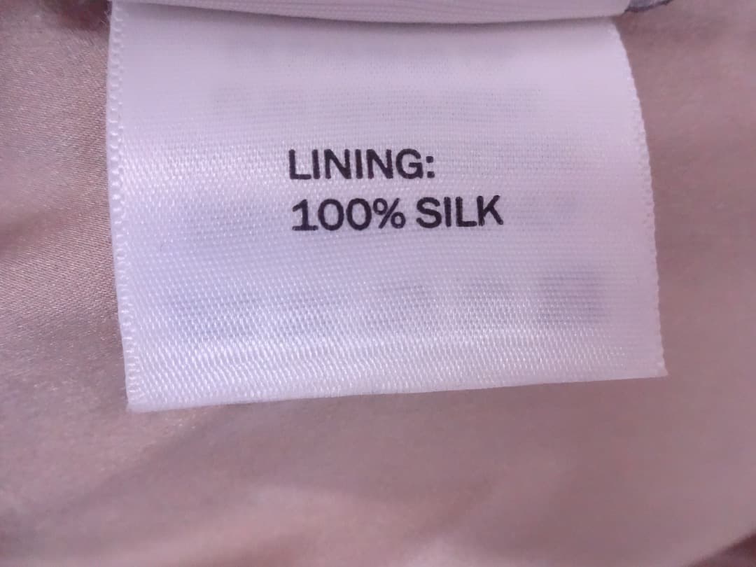  CHIEロイヤルチエ フォックスファー＆シルクストールピンクベージュ