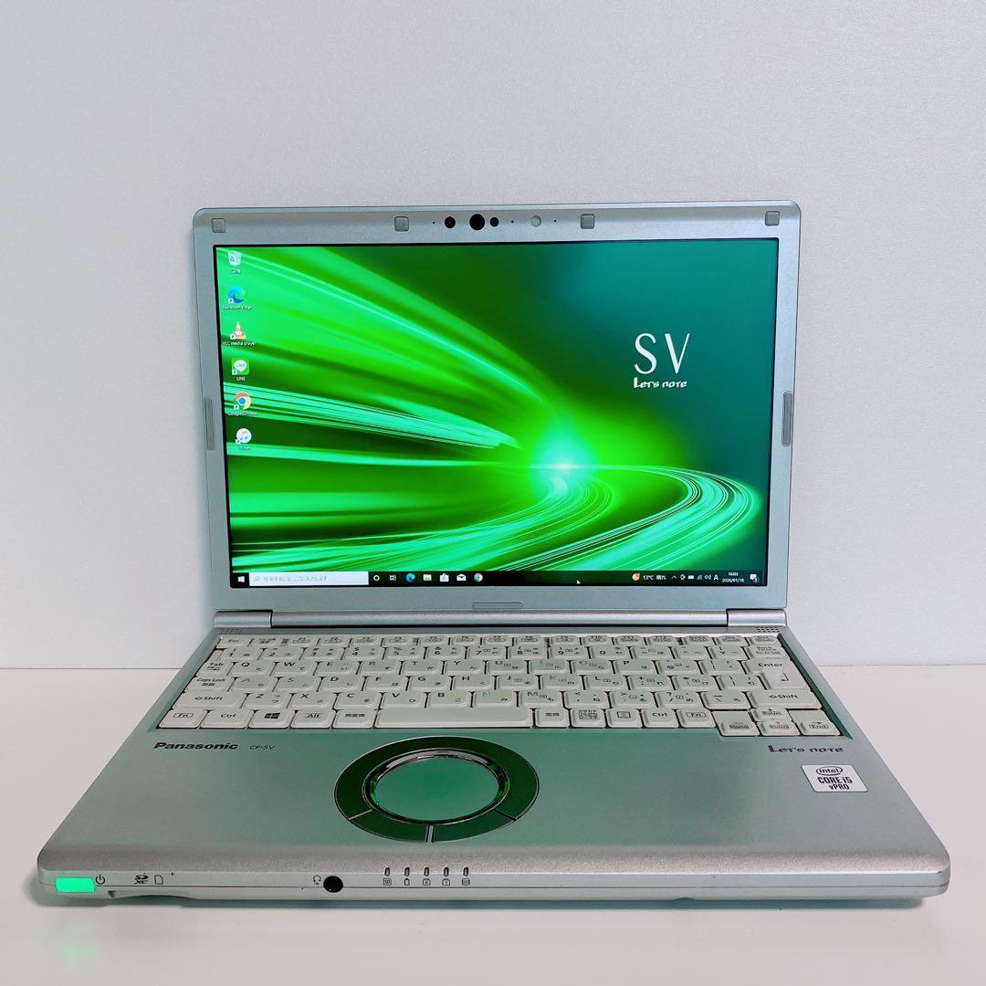 【美品】SV9爆速SSD512GB 8GBレッツノート第10世代パソコンPC