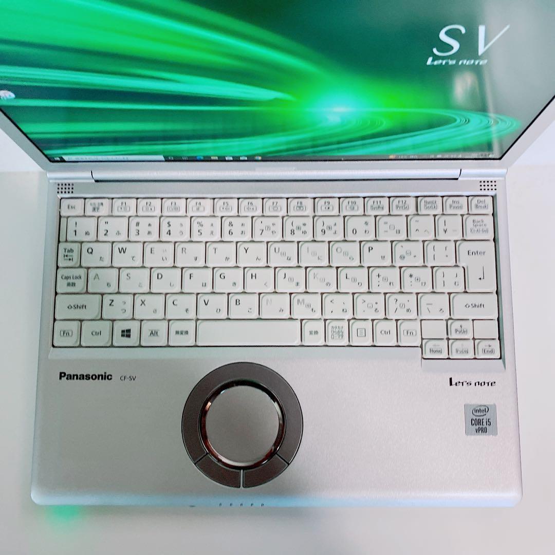 【美品】SV9爆速SSD512GB 8GBレッツノート第10世代パソコンPC