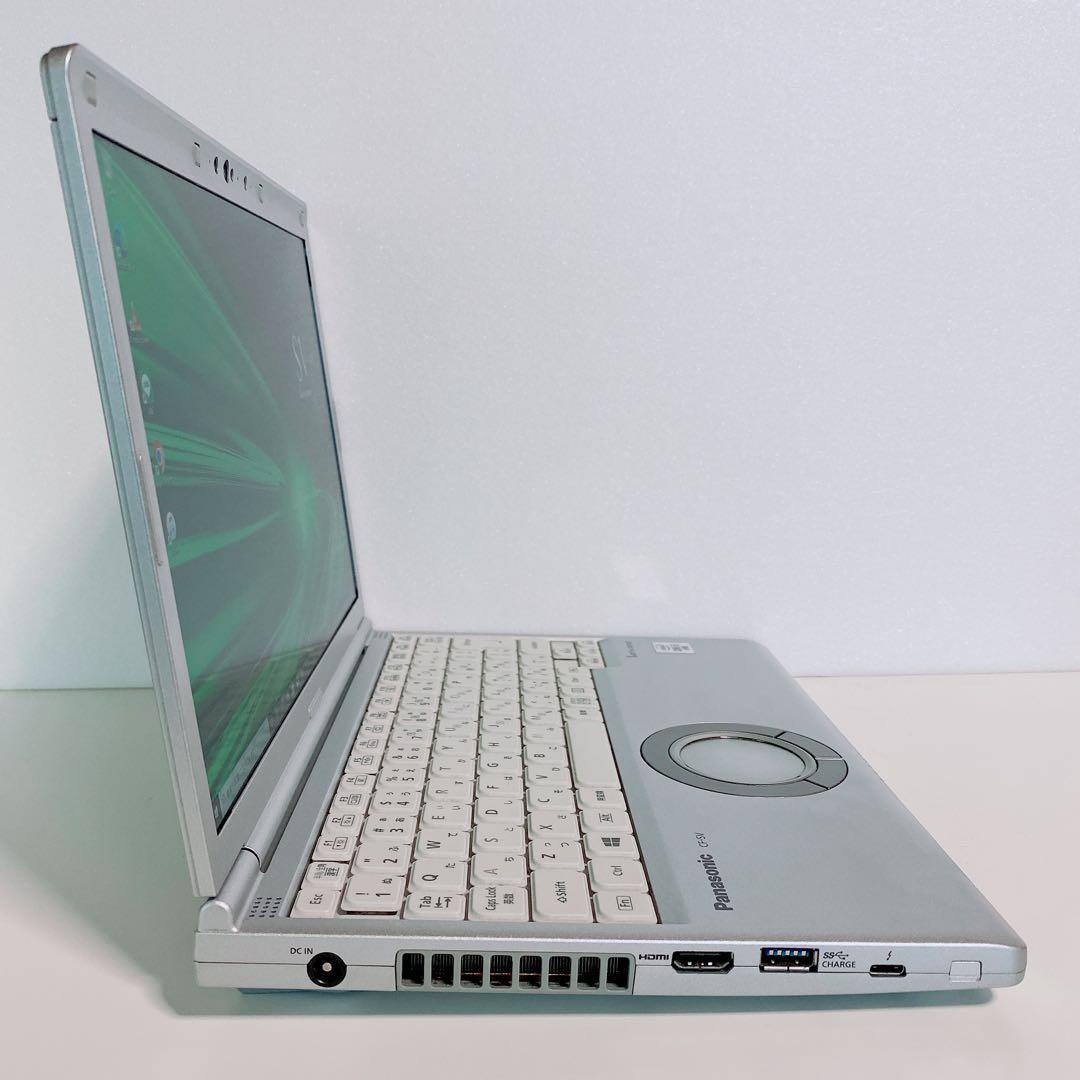 【美品】SV9爆速SSD512GB 8GBレッツノート第10世代パソコンPC