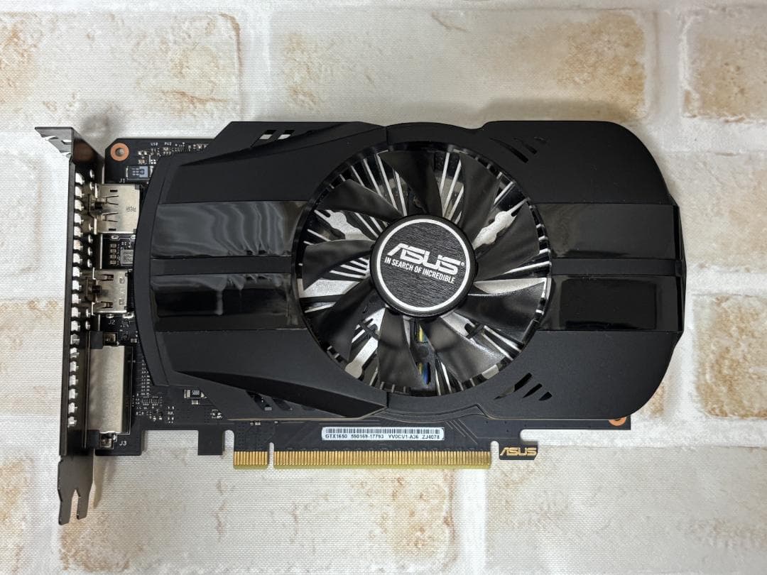 グラフィックボード・グラボ・ビデオカード ASUS GeForce GTX 1650 4GB