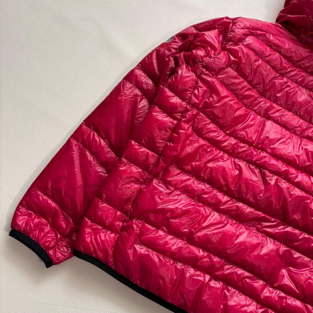 02476 ノースフェイス　ダウンジャケット ライトヒートフーディ レディース