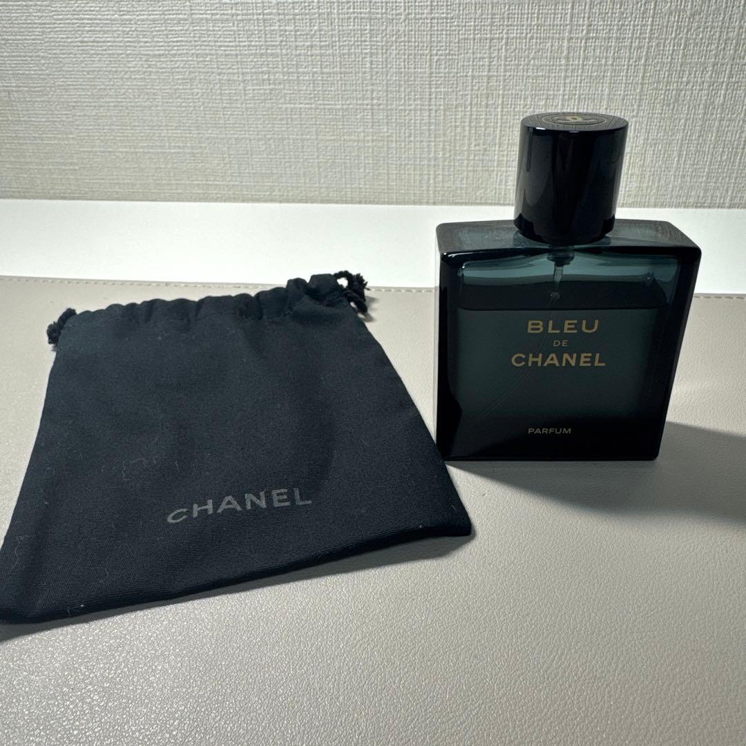 BLEU de CHANEL パルファム 専用ポーチ付き
