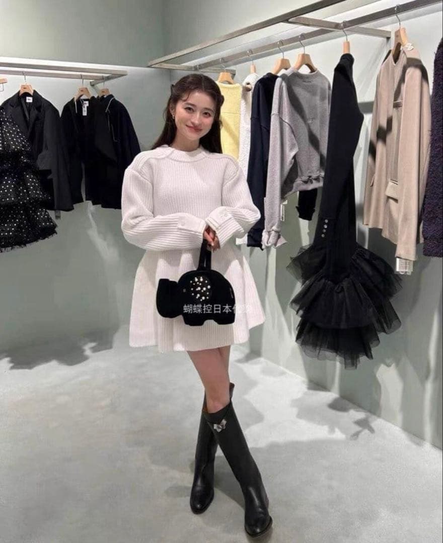 あやさま専用　Bibiy. B WILLOW DRESS WHITE