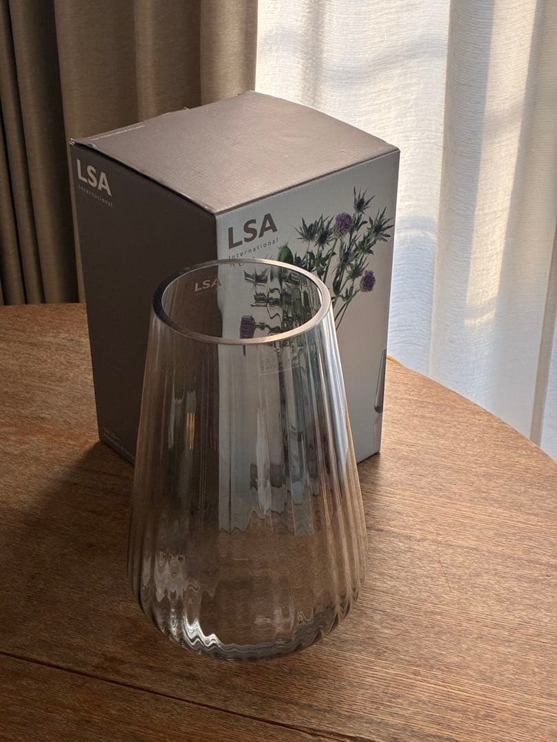 LSA スモークグレー 花瓶