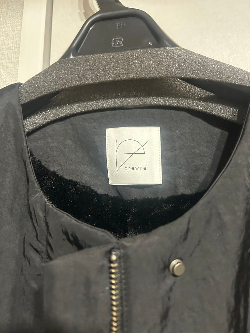 2wayノーカラーパファーコート クルーレ