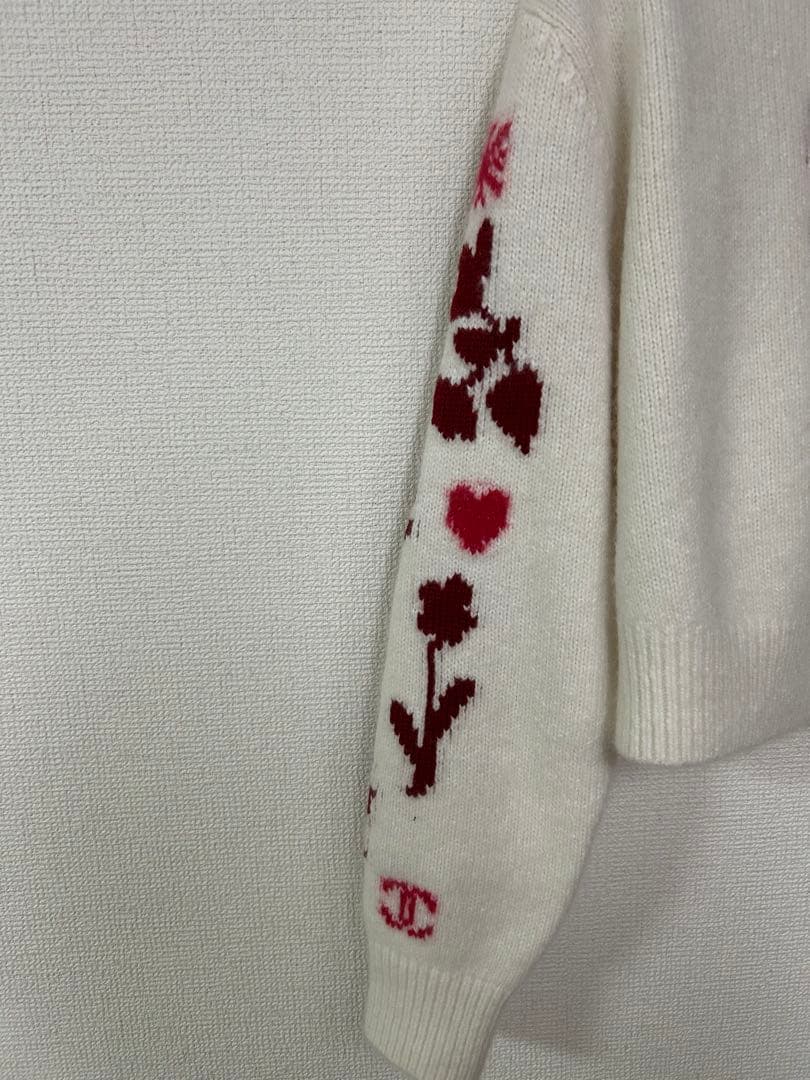 CHANEL シャネル　ニット　24N 　ココネージュ　トップス　カシミア　38