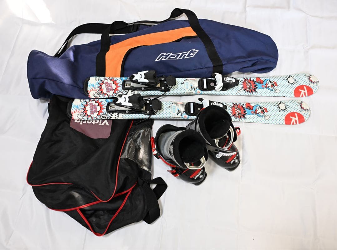 スキー板、ブーツのセット　ビクトリア　ROSSIGNOL. STREULE
