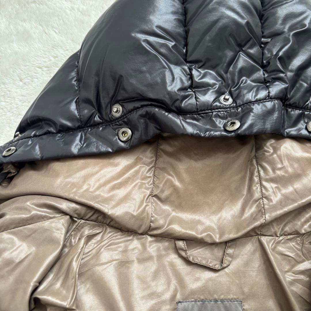 DUVETICA デュベティカ ダウンコート ブラック 黒42 XL 2way♡