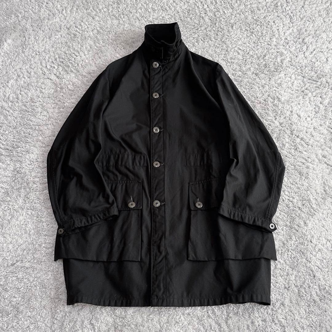 M59：美品“黒染め”【スウェーデン軍実物】フィールドオーバーコート